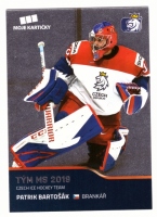 2019-20 MK Czech Ice Hockey Team Base Set #47 Patrik Bartok