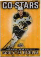 2025-26 Upper Deck Tim Hortons CO-STARS # CO-5 David Pastrk  Charlie McAvoy