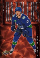 2025-26 Upper Deck Dazzlers Orange #DZ58 Elias Pettersson