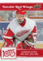2025-26 Upper Deck Detroit Red Wings Centennial #30 Dominik Haek