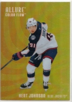 2025-26 Upper Deck Allure Color Flow Orange Yellow #CF23 Kent Johnson