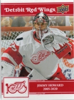 2025-26 Upper Deck Detroit Red Wings Centennial #3 Jimmy Howard