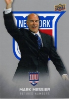 2025-26 Upper Deck New York Rangers Centennial True to the Blue #108 Mark Messier RN