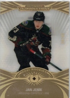2021-22 Ultimate Collection Ultimate Introductions Gold #UI25 Jan Jen�k