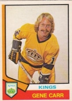 1974-75 O-Pee-Chee #320 Gene Carr RC