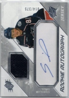 2023-24 SPx Rookie Jersey Autographs #SS Stanislav Svozil /375