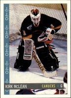 1992-93 O-Pee-Chee #349 Kirk McLean