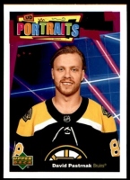 2020-21 Upper Deck UD Portraits #P27 David Pastrk