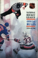 NHL Official Rules 1993-94 