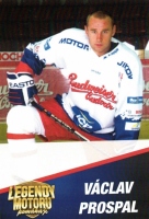 Klubov karta Motor esk Budjovice Vclav Prospal