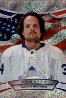 2022-23 Upper Deck MVP Domains #NA2 Auston Matthews