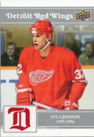 2025-26 Upper Deck Detroit Red Wings Centennial Cougars #22 Stu Grimson