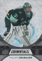 2021-22 Upper Deck Credentials #27 Philipp Grubauer
