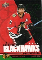 2025-26 Upper Deck Chicago Blackhawks Centennial #26 Duncan Keith