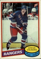 1980-81 O-Pee-Chee #23 Steve Vickers