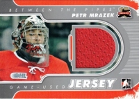 2011-12 Between The Pipes Jerseys Patch Silver #M56 Petr Mr�zek