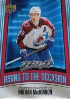 2025-26 Upper Deck MVP Rising to the Occasion #RO29 Nathan MacKinnon